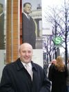 Michael Gerdes, Bundestagsabgeordneter und -kandidat für Dorsten, Gladbeck und Bottrop, mit Willy Brandt.