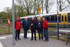Die Frühaufsteher: Christoph Kopp, Hans-Willi Niemeyer, Dieter Neumann, Hans-Peter Müller und Jürgen Heinisch.