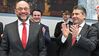 Martin Schulz (l.) mit Sigmar Gabriel.