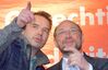 Unser Landtagsabgeordneter Michael Hübner (Wahlkreis 71) mit SPD-Chef und Kanzlerkandidat Martin Schulz.