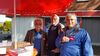 Hans-Peter Müller (MdL) in Lembeck mit den Lembecker Genossen Rainer Heimann und Rainer Walter (v.l.n.r.).