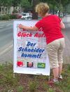 Die SPD startete jetzt mit ihrer Plakatkampagne - wie hier in Holsterhausen.