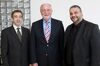 von links nach rechts: Generalkonsul Firat Sunel, MdL Wolfgang Röken, Oliver Keymis, Vizepräsident des Landtags.