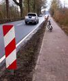 Es geht um diesen Radweg, der in der Dunkelheit nicht verkehrssicher ist.